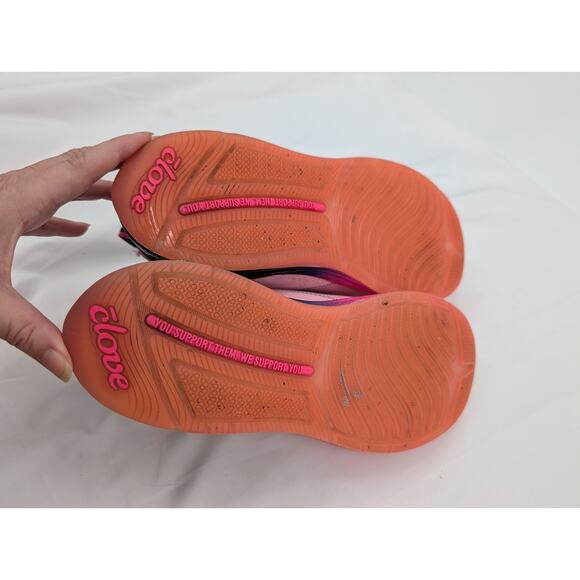 Clove Miami Night Flamingo Nursing Shoes Pink with Drawstring Closure Size 7 - Picture 4 of 8